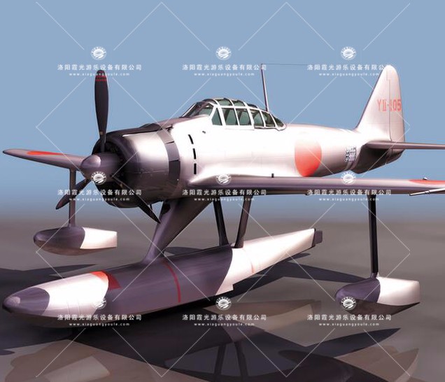黄浦3D模型飞机